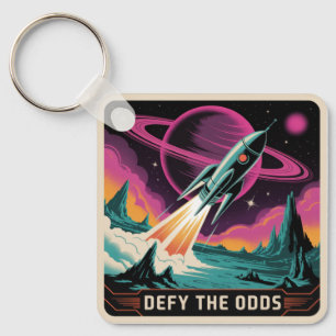 Defy The Odds Key Ring