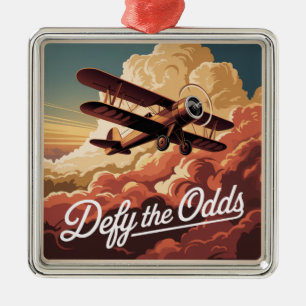 Defy The Odds Metal Tree Decoration