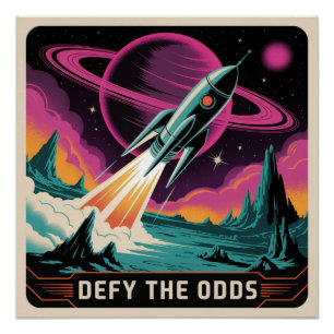 Defy The Odds Poster