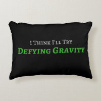 Defying Gravity Pillow