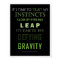 Defying Gravity Word Poster