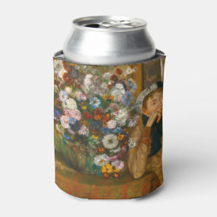 Degas A Woman Seated Beside a Vase of Flowers Can Cooler