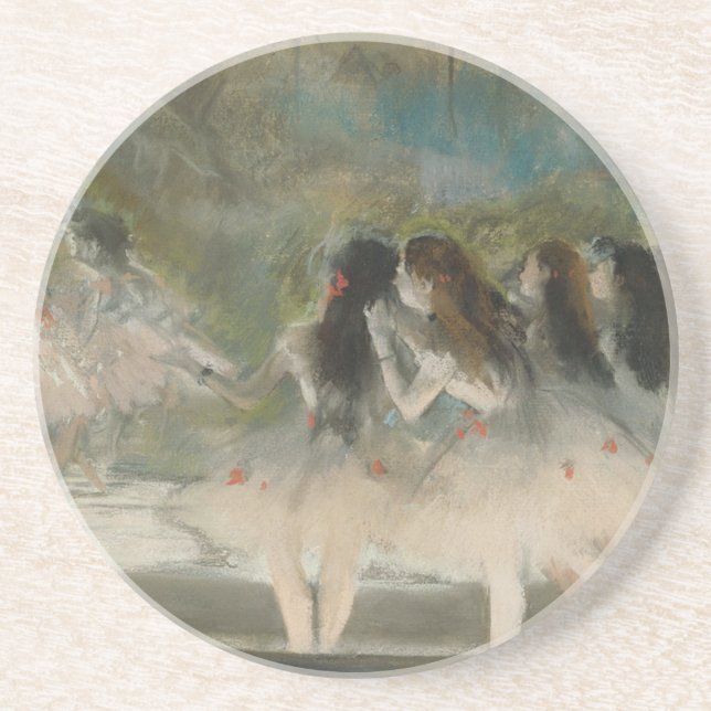 degas ballerina art coaster (Front)