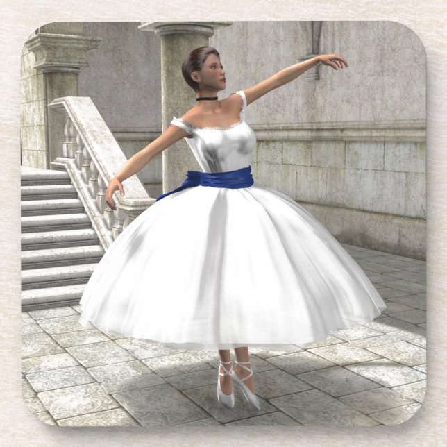 Degas Ballerina Coaster (Front)