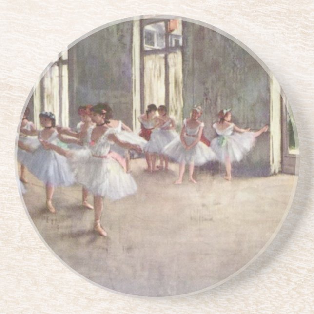Degas Ballet Dancers Coaster (Front)