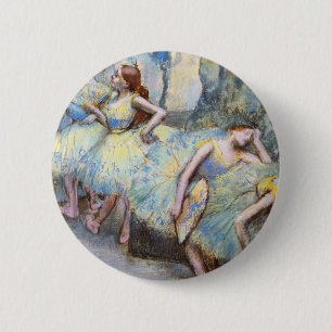 Degas Ballet Dancers Impressionist 6 Cm Round Badge