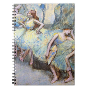 Degas Ballet Dancers Impressionist Spiral Notebook