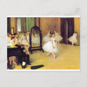 Degas Ballet Dancers Postcard
