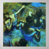Degas - Blue Dancers 1899
