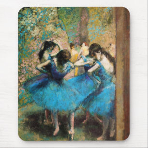 Degas Blue Dancers Mouse Pad