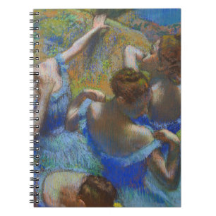 Degas Blue Dancers Pastel Fine Art Masterpiece Notebook