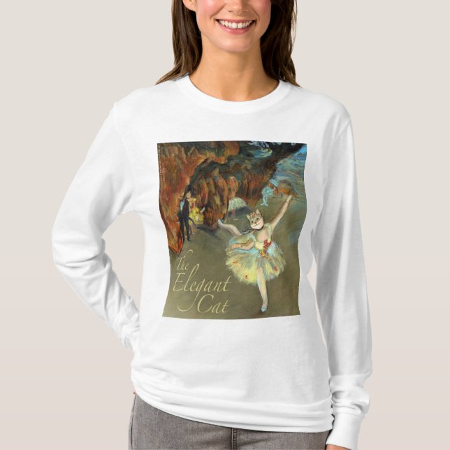 Degas' Cat T-Shirt (Front)