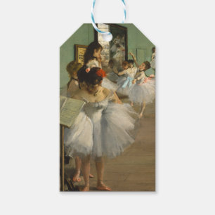 Degas Dance Class Ballet Dancers Ballerina Art Gift Tags