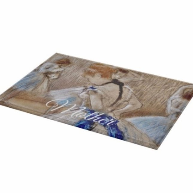 Degas Dancer With Blue Ribbon  Cutting Board (A beautiful cutting board for Mom—practical, stylish, and perfect for Mother’s Day.

)