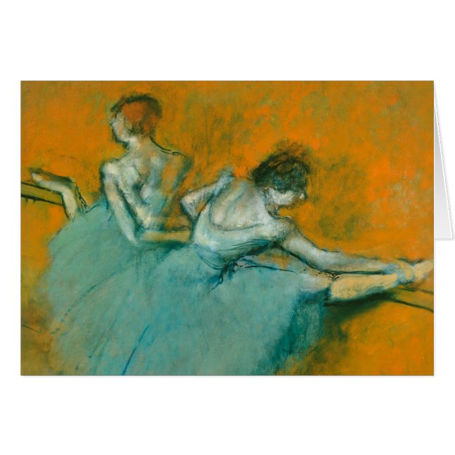 Degas Dancers at the Bar Ballet (Front Horizontal)