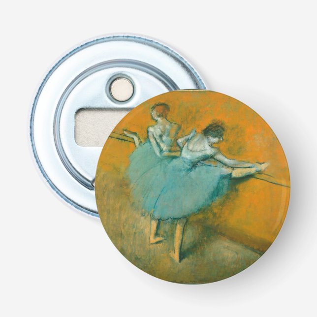 Degas Dancers at the Bar Ballet Bottle Opener (Front)
