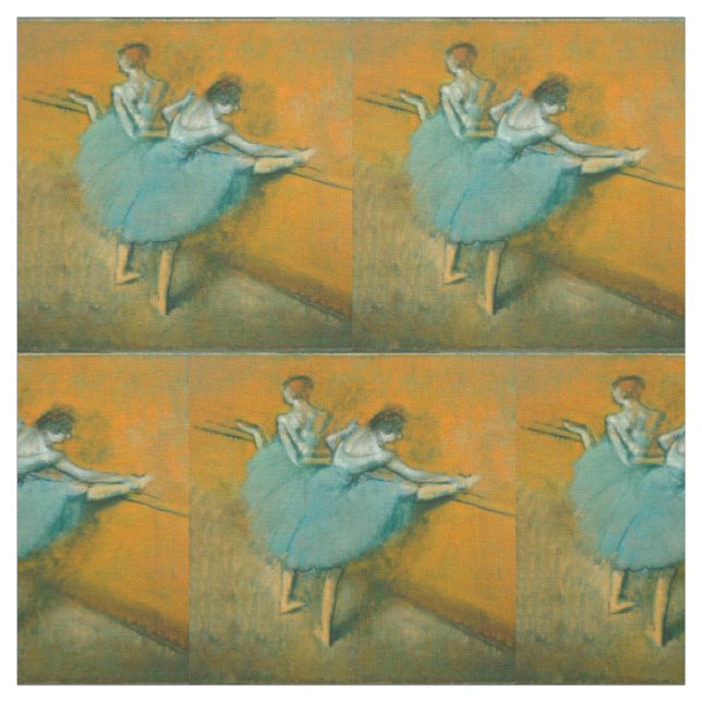 Degas Dancers at the Bar Ballet Fabric (Swatch)