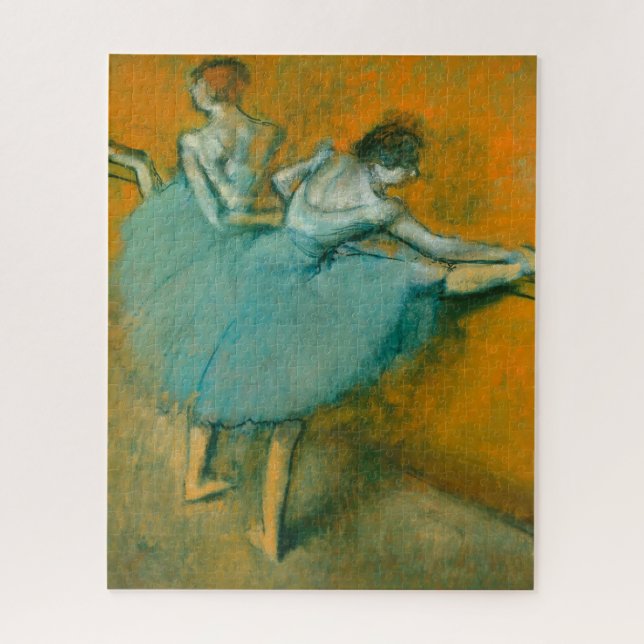 Degas Dancers at the Bar Ballet Jigsaw Puzzle (Vertical)
