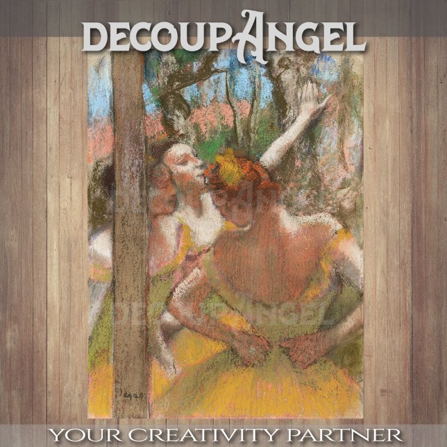 Degas- Dancers   Decoupage Tissue Paper (Creator Uploaded)