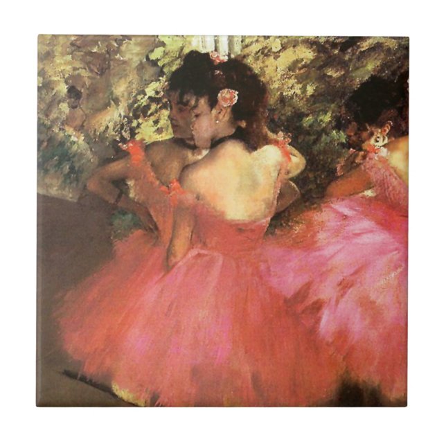 Degas Dancers in Pink Tile (Front)