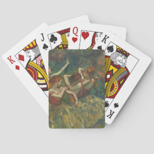Degas' Four Dancers Masterpiece Gallery Painting Playing Cards