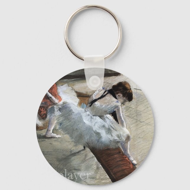 Degas - GalleryPlayer Key Ring (Front)