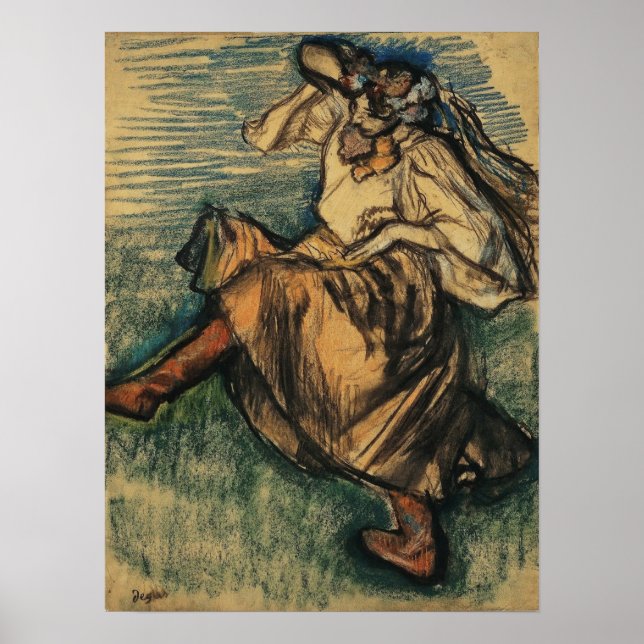 Degas - Russian Dancer Poster (Front)