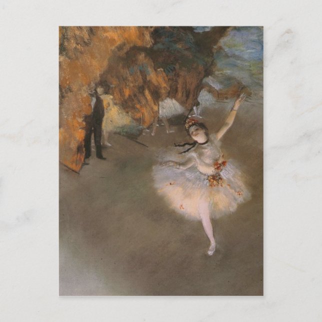 Degas The Star Postcard (Front)