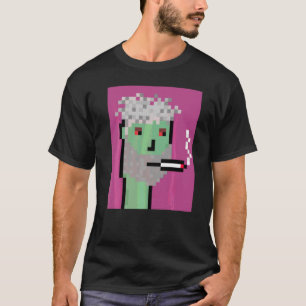 Degen Smokers Club #82 Nft Generative Pixel On Rav T-Shirt