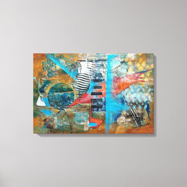 Degree Canvas Print (Front)