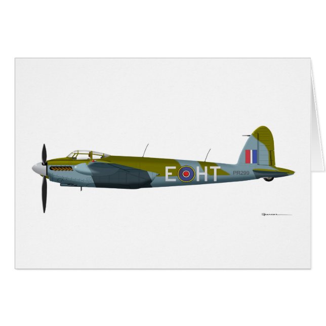 DeHavilland DH-98 Mosquito (Front Horizontal)