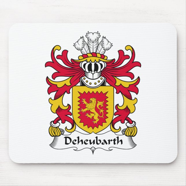 Deheubarth Family Crest Mouse Pad (Front)