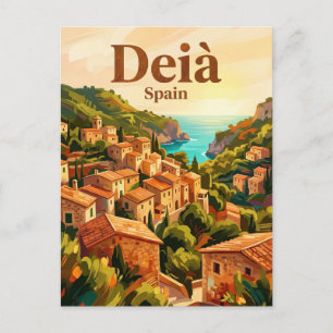 Deià Spain Postcard