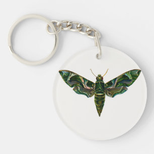 Deilephila Nerii - Oleander Hawk-Moth Key Ring
