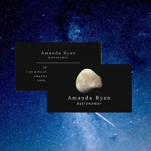 Deimos, Moon Of Mars, Astronomy Business Card