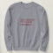 DEIN DESIGN / PHOTO Gentlemen Sweatshirt Pullover