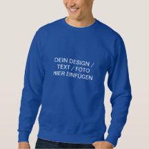 DEIN DESIGN / TEXT / PHOTO Gentlemen Sweatshirt Pu