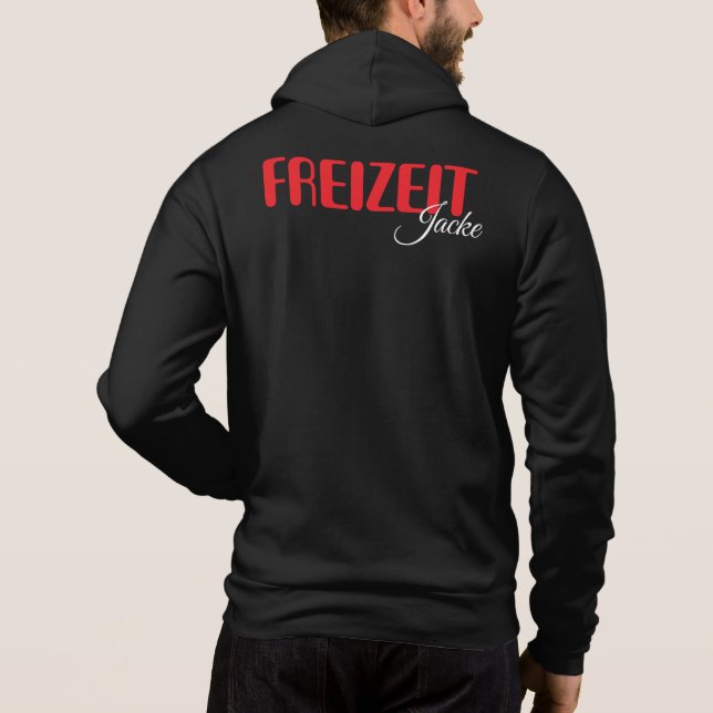 Dein Text - Beispiel: Freizeitjacke Hoodie (Back)
