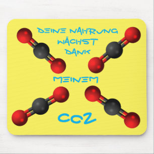 Deine Nahrung lebt dank meinem CO2 Mouse Pad