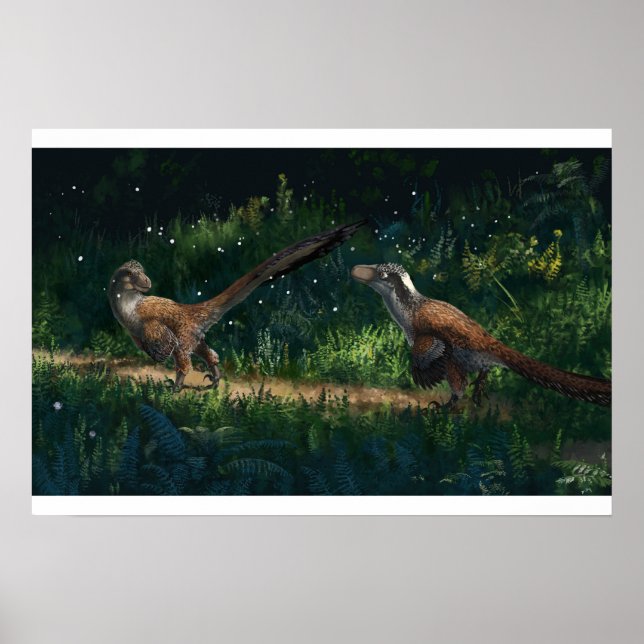 Deinonychus Pair Print (Front)