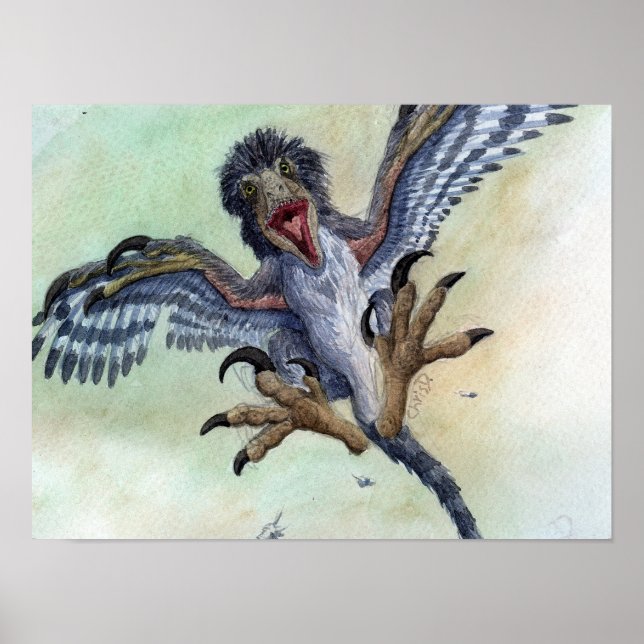 Deinonychus Print (Front)