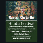 Deity God Statue, Hindu Event Advertising Flyer<br><div class="desc">Deity God Statue,  Hindu Event Advertising Flyers By The Business Card Store.</div>