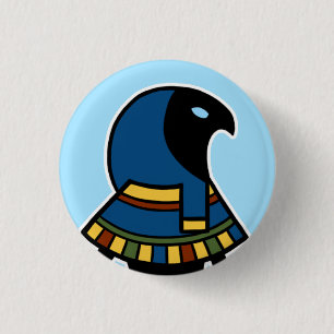 Deity :: Horus 3 Cm Round Badge