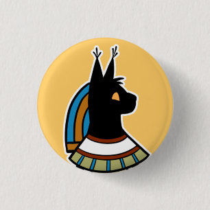 Deity :: Mafdet 3 Cm Round Badge