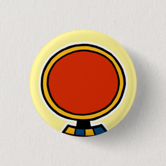 Deity :: Ra 3 Cm Round Badge (Front)