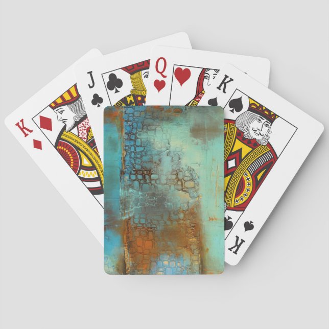 Deja Blue Playing Cards (Back)