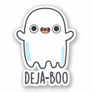 Deja Boo Funny Ghost Pun 