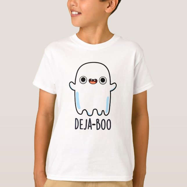 Deja Boo Funny Ghost Pun  T-Shirt (Front)