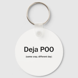 Deja Poo Key Ring