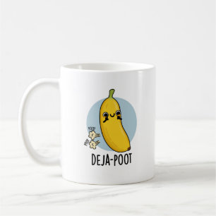 Deja-poot Funny Banana Double Fart Pun  Coffee Mug